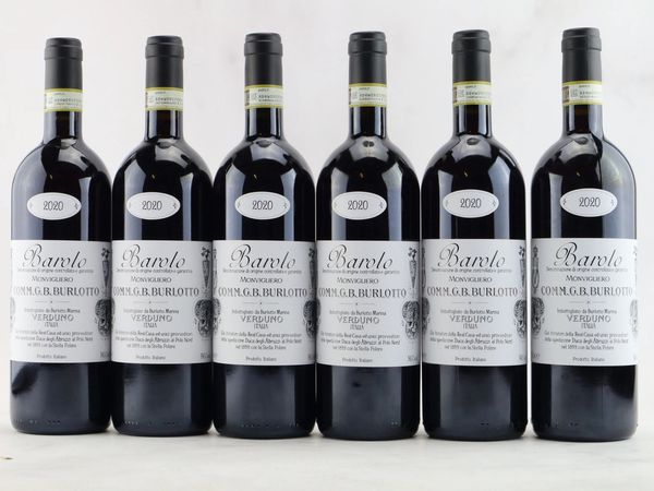 Barolo Monvigliero G. B. Burlotto 2020  - Asta ALCHIMIA - Vini Pregiati e da Collezione - Associazione Nazionale - Case d'Asta italiane