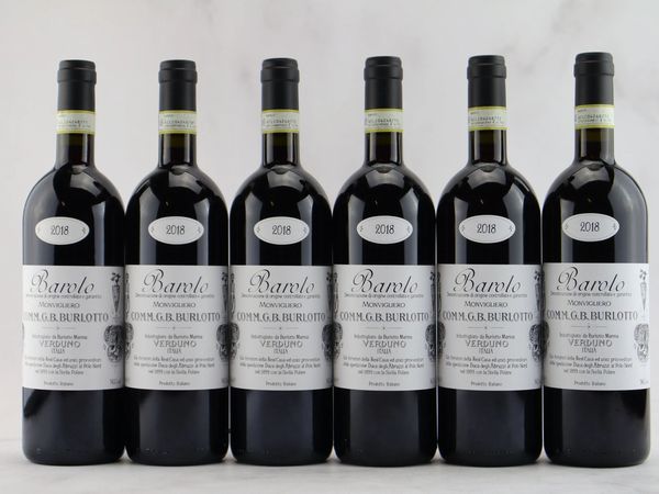 Barolo Monvigliero G. B. Burlotto 2018  - Asta ALCHIMIA - Vini Pregiati e da Collezione - Associazione Nazionale - Case d'Asta italiane