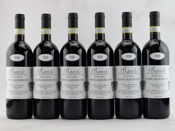 Barolo Monvigliero G. B. Burlotto 2018  - Asta ALCHIMIA - Vini Pregiati e da Collezione - Associazione Nazionale - Case d'Asta italiane