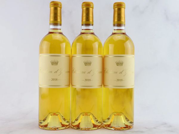 Château d’Yquem 2018  - Asta ALCHIMIA - Vini Pregiati e da Collezione - Associazione Nazionale - Case d'Asta italiane