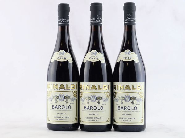 Barolo Brunate Giuseppe Rinaldi 2018  - Asta ALCHIMIA - Vini Pregiati e da Collezione - Associazione Nazionale - Case d'Asta italiane