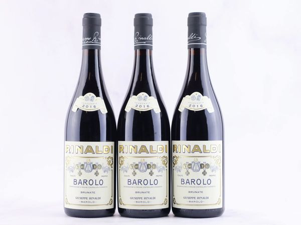 Barolo Brunate Giuseppe Rinaldi 2016  - Asta ALCHIMIA - Vini Pregiati e da Collezione - Associazione Nazionale - Case d'Asta italiane