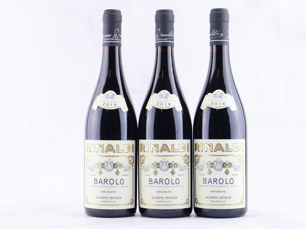 Barolo Brunate Giuseppe Rinaldi 2016  - Asta ALCHIMIA - Vini Pregiati e da Collezione - Associazione Nazionale - Case d'Asta italiane