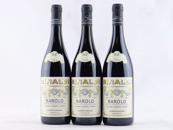 Barolo Cannubi San Lorenzo Ravera Giuseppe Rinaldi 2009  - Asta ALCHIMIA - Vini Pregiati e da Collezione - Associazione Nazionale - Case d'Asta italiane