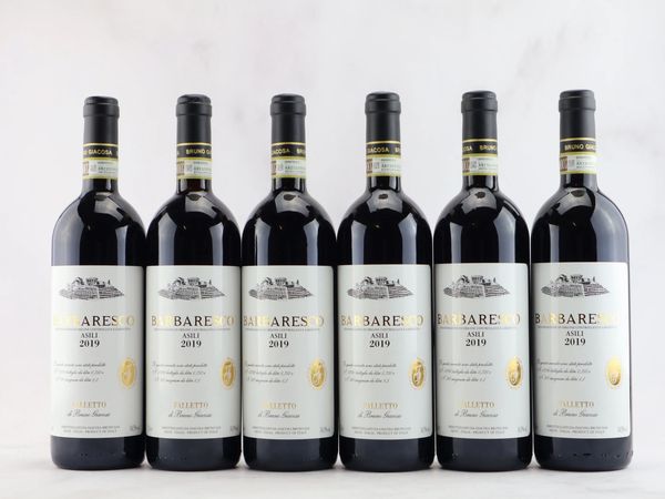 Barbaresco Asili Etichetta Bianca Bruno Giacosa 2019  - Asta ALCHIMIA - Vini Pregiati e da Collezione - Associazione Nazionale - Case d'Asta italiane