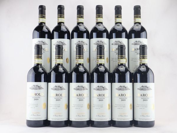 Barolo Falletto Etichetta Bianca Bruno Giacosa 2019  - Asta ALCHIMIA - Vini Pregiati e da Collezione - Associazione Nazionale - Case d'Asta italiane