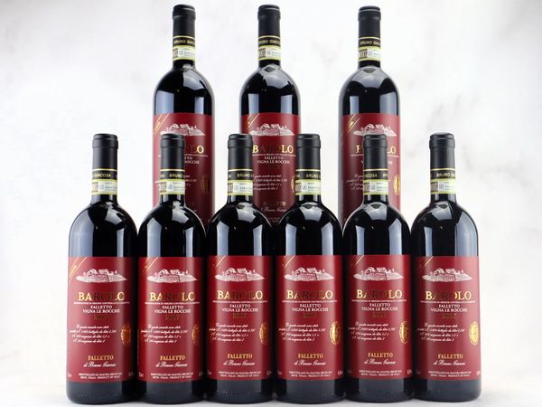 Barolo Falletto Vigna le Rocche Riserva Etichetta Rossa Bruno Giacosa 2017  - Asta ALCHIMIA - Vini Pregiati e da Collezione - Associazione Nazionale - Case d'Asta italiane