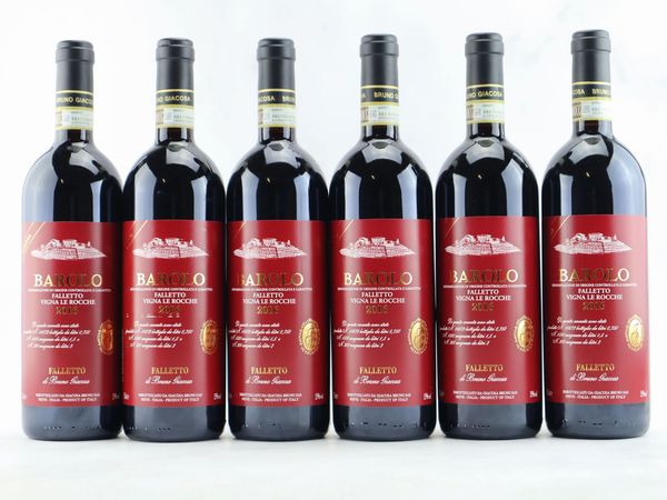 Barolo Falletto Vigna le Rocche Riserva Etichetta Rossa Bruno Giacosa 2016  - Asta ALCHIMIA - Vini Pregiati e da Collezione - Associazione Nazionale - Case d'Asta italiane