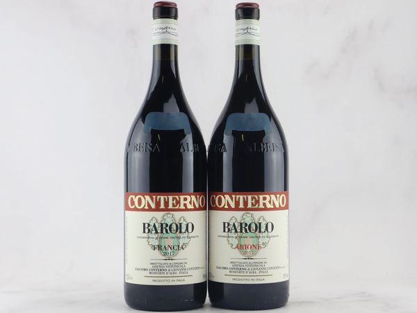 Selezione Barolo Giacomo Conterno 2017  - Asta ALCHIMIA - Vini Pregiati e da Collezione - Associazione Nazionale - Case d'Asta italiane