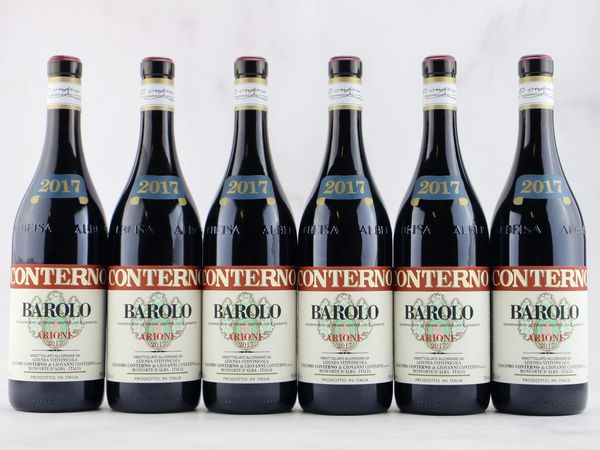 Barolo Arione Giacomo Conterno 2017  - Asta ALCHIMIA - Vini Pregiati e da Collezione - Associazione Nazionale - Case d'Asta italiane