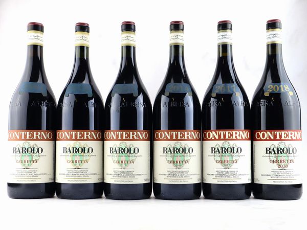 Barolo Cerretta Giacomo Conterno  - Asta ALCHIMIA - Vini Pregiati e da Collezione - Associazione Nazionale - Case d'Asta italiane