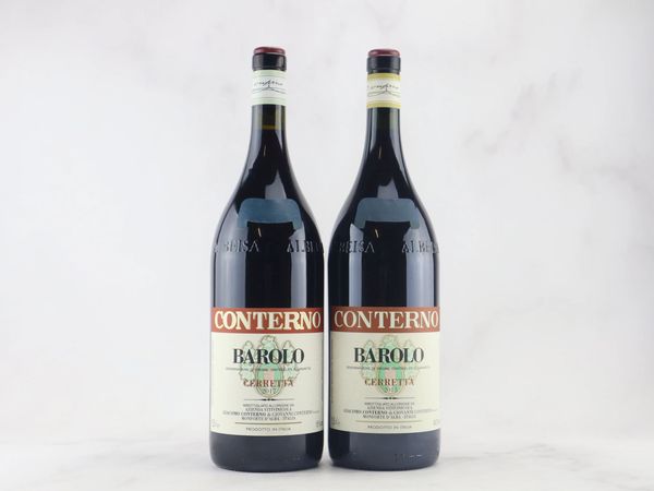 Barolo Cerretta Giacomo Conterno  - Asta ALCHIMIA - Vini Pregiati e da Collezione - Associazione Nazionale - Case d'Asta italiane