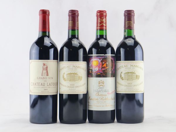 Selezione Bordeaux  - Asta ALCHIMIA - Vini Pregiati e da Collezione - Associazione Nazionale - Case d'Asta italiane