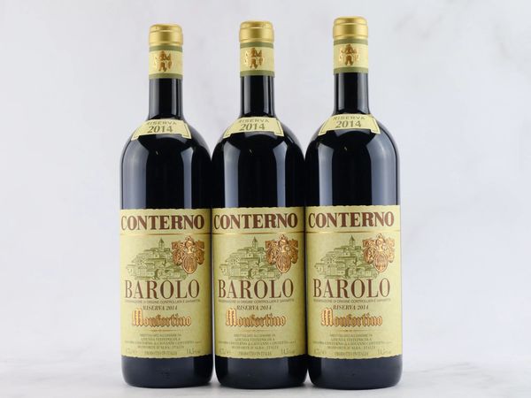 Barolo Monfortino Riserva Giacomo Conterno 2014  - Asta ALCHIMIA - Vini Pregiati e da Collezione - Associazione Nazionale - Case d'Asta italiane