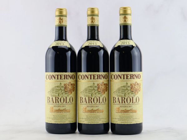 Barolo Monfortino Riserva Giacomo Conterno 2013  - Asta ALCHIMIA - Vini Pregiati e da Collezione - Associazione Nazionale - Case d'Asta italiane