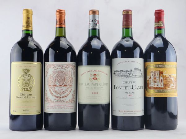 Selezione Bordeaux 2000  - Asta ALCHIMIA - Vini Pregiati e da Collezione - Associazione Nazionale - Case d'Asta italiane