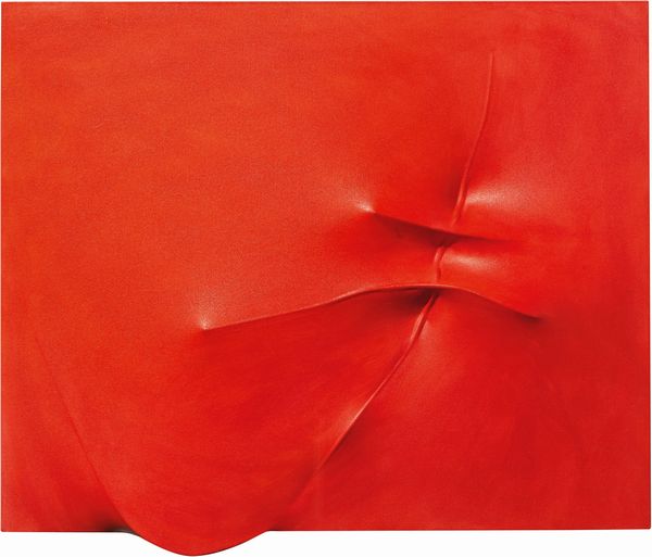 AGOSTINO BONALUMI : Rosso  - Asta Arte Contemporanea - Associazione Nazionale - Case d'Asta italiane