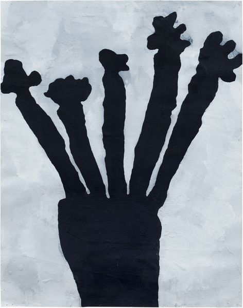 Donald Baechler : Black Flowers  - Asta Arte Contemporanea - Associazione Nazionale - Case d'Asta italiane