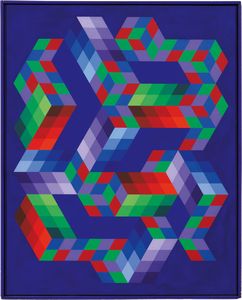 VICTOR VASARELY - Babel