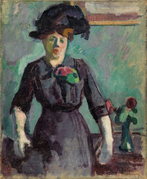 Charles Camoin : Jeune femme au grand chapeau  - Asta Arte Moderna - Associazione Nazionale - Case d'Asta italiane