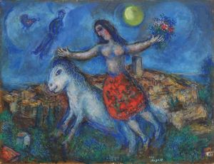 Marc Chagall - L'cuyre  Saint-Paul