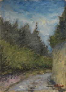 OTTONE ROSAI - Strada di campagna