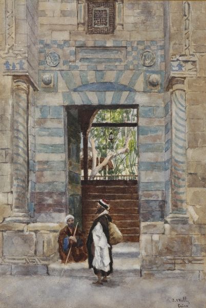 A.O. Kelly Doorway of a Mohamedan Alms House  - Asta Dipinti del XIX e XX secolo - Associazione Nazionale - Case d'Asta italiane