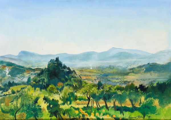 Romano Stefanelli (1931 - 2016) Castello di Romena  - Asta Dipinti del XIX e XX secolo - Associazione Nazionale - Case d'Asta italiane