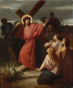 Edouard Cabane - Cristo porta la croce