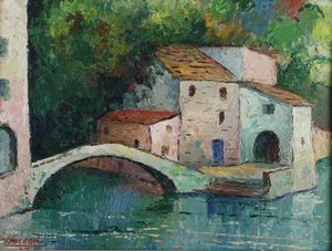 Leandro Vaccari - Sul lago di Garda- rustico