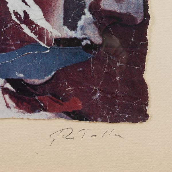 MIMMO ROTELLA : Senza titolo  - Asta Arte M&C - Under 2K - Associazione Nazionale - Case d'Asta italiane