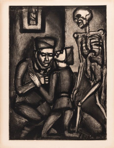 GEORGES ROUAULT : Ce sera la dernire petit pre!  - Asta Arte M&C - Under 2K - Associazione Nazionale - Case d'Asta italiane