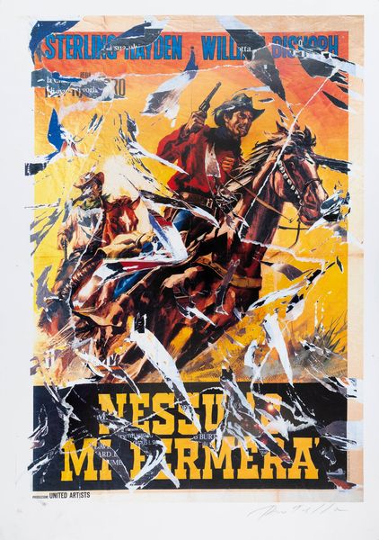 MIMMO ROTELLA : Nessuno mi fermer  - Asta Arte M&C - Under 2K - Associazione Nazionale - Case d'Asta italiane