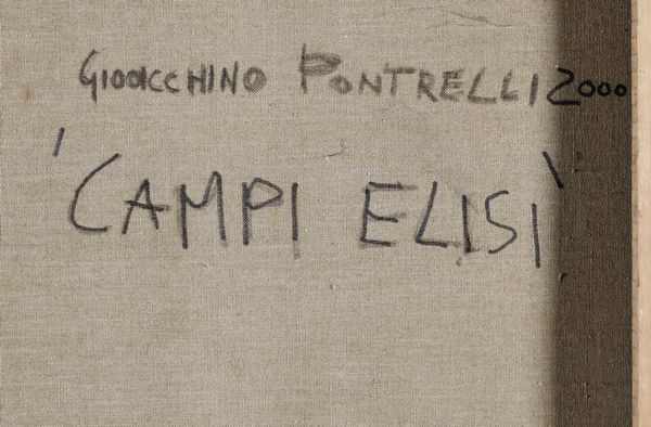 Gioacchino Pontrelli : Campi Elisi  - Asta Arte M&C - Under 2K - Associazione Nazionale - Case d'Asta italiane