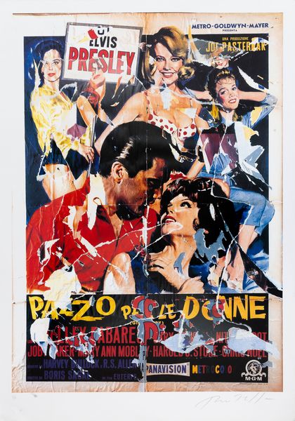 MIMMO ROTELLA : Pazzo per le donne  - Asta Arte M&C - Under 2K - Associazione Nazionale - Case d'Asta italiane