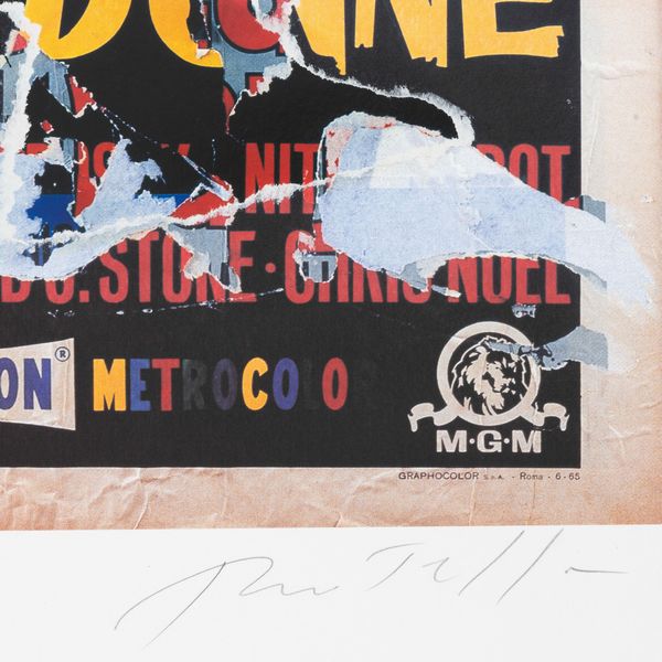 MIMMO ROTELLA : Pazzo per le donne  - Asta Arte M&C - Under 2K - Associazione Nazionale - Case d'Asta italiane