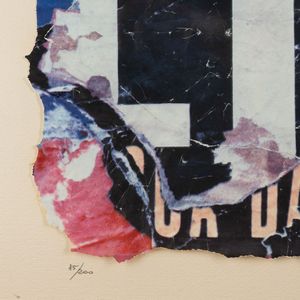 MIMMO ROTELLA : Senza titolo  - Asta Arte M&C - Under 2K - Associazione Nazionale - Case d'Asta italiane