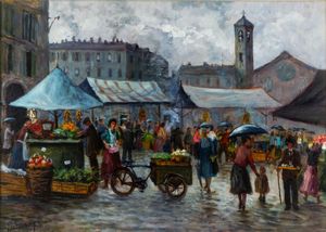 GIOVAN FRANCESCO GONZAGA - Mercato a Saronno