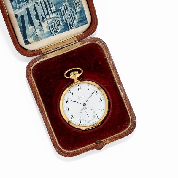 ZENITH : Orologio da tasca Grand Prix Paris 1900  - Asta Gioielli Importanti - Associazione Nazionale - Case d'Asta italiane