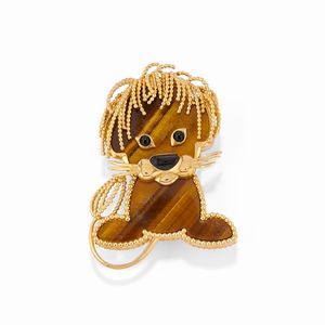 Van Cleef & Arpels - Spilla Lucky Animals Lion