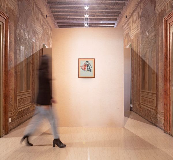 Scipione Vannutelli, Attribuito a : La lettura  - Asta Dipinti del XIX Secolo - Associazione Nazionale - Case d'Asta italiane