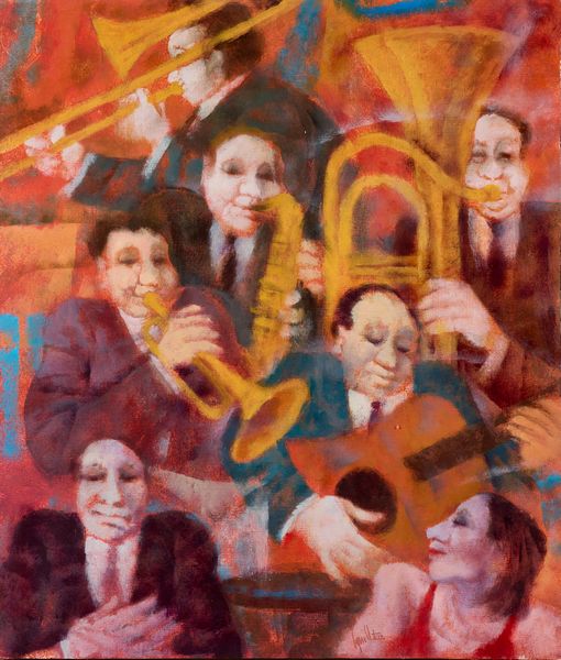 REMO SQUILLANTINI : Jazz  - Asta Dipinti, Disegni, Sculture e Grafica - Associazione Nazionale - Case d'Asta italiane