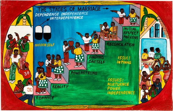 Maurus Michael Malikita : The Stages of Marriage  - Asta Dipinti, Disegni, Sculture e Grafica - Associazione Nazionale - Case d'Asta italiane