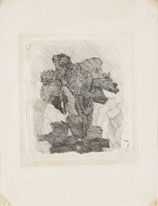 Giorgio Morandi - Gerani dentro un bicchiere