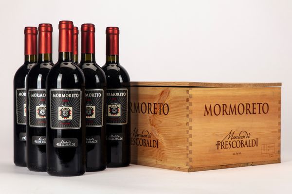 Italia : Marchesi Frescobaldi MORMORETO CASTELLO DI NIPOZZANO (6 BT)  - Asta Vini e Distillati - Associazione Nazionale - Case d'Asta italiane