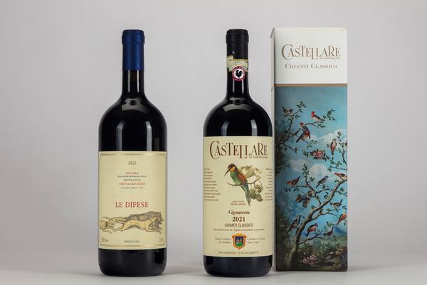 Italia : Selezione Toscana Rossi Magnum (2 bt)  - Asta Vini e Distillati - Associazione Nazionale - Case d'Asta italiane