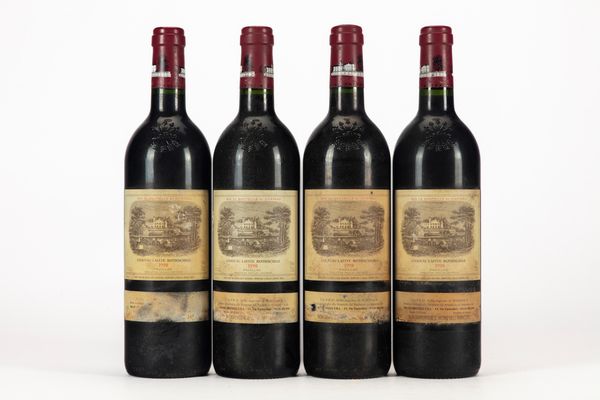 FRANCIA : CHATEAU LAFITE ROTHSCHILD (4 BT)  - Asta Vini e Distillati - Associazione Nazionale - Case d'Asta italiane