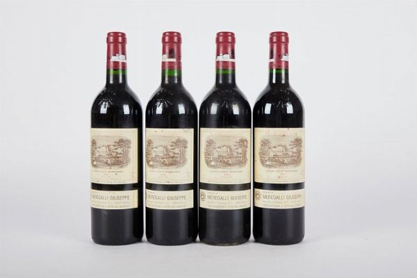 FRANCIA : CHATEAU LAFITE ROTHSCHILD (4 BT)  - Asta Vini e Distillati - Associazione Nazionale - Case d'Asta italiane