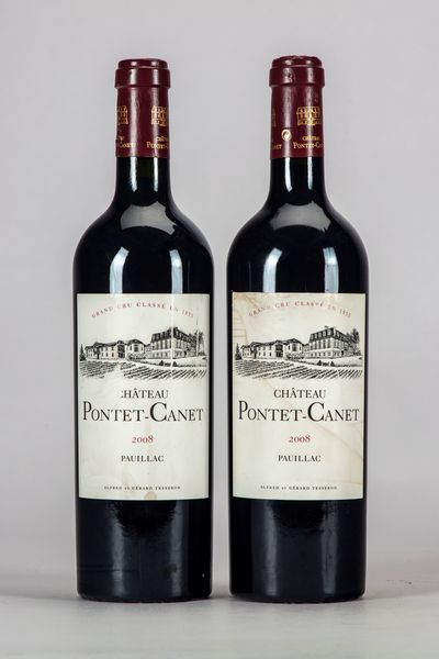 FRANCIA : Chateau Pontet-Canet (2 BT)  - Asta Vini e Distillati - Associazione Nazionale - Case d'Asta italiane