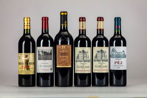 FRANCIA : SELEZIONE BORDEAUX (6 BT)  - Asta Vini e Distillati - Associazione Nazionale - Case d'Asta italiane